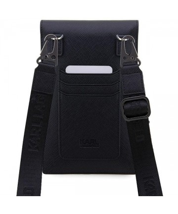 Karl Lagerfeld Handbag KLWBSAKCPMK black/black Saffiano Karl & Choupette