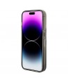 Karl Lagerfeld KLHCP15SLKKNSK iPhone 15 6.1" transparent hardcase Liquid Glitter Ikonik