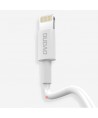 Dudao cable USB / Lightning 3A 1m white (L1L white)