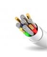 Dudao cable USB / Lightning 3A 1m white (L1L white)
