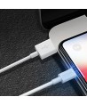 Dudao cable USB / Lightning 3A 1m white (L1L white)