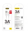 Dudao cable USB / Lightning 3A 1m white (L1L white)