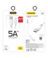 Dudao L2L USB-A / Lightning 3A Cable 2m - White