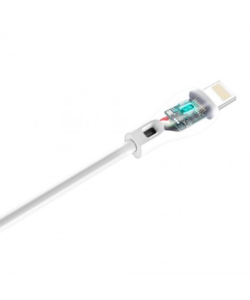 Dudao cable USB / Lightning 2.1A cable 2m white (L4L 2m white)