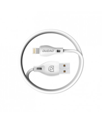 Dudao cable USB / Lightning 2.1A cable 2m white (L4L 2m white)