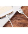 Dudao cable USB / Lightning 2.1A cable 2m white (L4L 2m white)