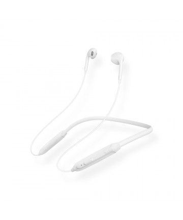 Dudao Magnetic Suction in-ear wireless Bluetooth headphones white (U5B)