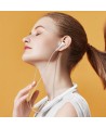 Dudao Magnetic Suction In-Ear Wireless Bluetooth Headphones White (U5B)