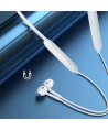 Dudao Magnetic Suction In-Ear Wireless Bluetooth Headphones White (U5B)