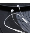 Dudao Magnetic Suction In-Ear Wireless Bluetooth Headphones White (U5B)
