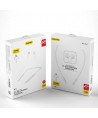 Dudao Magnetic Suction In-Ear Wireless Bluetooth Headphones White (U5B)