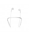 Dudao Magnetic Suction In-Ear Wireless Bluetooth Headphones White (U5B)