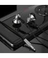 Dudao Metal Wired Earbuds 3.5mm Mini Jack Gray (X2C-Gray)