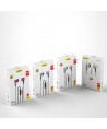 Dudao Metal Wired Earbuds 3.5mm Mini Jack Gray (X2C-Gray)