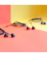 Dudao Metal Wired Earbuds 3.5mm Mini Jack Gray (X2C-Gray)