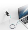 Choetech XCC-1002-GY USB-C - USB-C PD QC cable 100W 5A 480Mb/s 1.8m - gray
