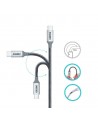 Choetech XCC-1002-GY USB-C - USB-C PD QC cable 100W 5A 480Mb/s 1.8m - gray