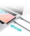 Choetech XCC-1002-GY USB-C - USB-C PD QC cable 100W 5A 480Mb/s 1.8m - gray