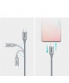 Choetech XCC-1002-GY USB-C - USB-C PD QC cable 100W 5A 480Mb/s 1.8m - gray