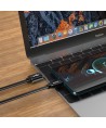 Dudao cable USB cable - USB Type C Super Fast Charge 1 m black (L5G-Black)