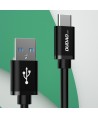 Dudao cable USB cable - USB Type C Super Fast Charge 1 m black (L5G-Black)