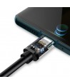 Dudao cable USB cable - USB Type C Super Fast Charge 1 m black (L5G-Black)