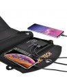 Choetech SC001 solar foldable charger 19W 2x USB-A - black