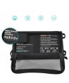 Choetech SC001 solar foldable charger 19W 2x USB-A - black