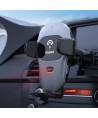 Dudao Automatic Car Holder with Built-in Qi 15W Wireless Charger Gray (F20xs)