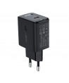 Acefast GaN USB Type-C 30W charger, PD, QC 3.0, AFC, FCP black (A21 black)