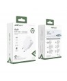 Acefast charger GaN USB Type C 30W, PD, QC 3.0, AFC, FCP white (A21 white)