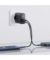 Acefast charger 2x USB Type C 40W, PPS, PD, QC 3.0, AFC, FCP black (A9 black)