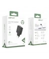 Acefast wall charger USB Type C / USB 32W, PPS, PD, QC 3.0, AFC, FCP black (A5 black)