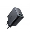 Acefast wall charger USB Type C / USB 32W, PPS, PD, QC 3.0, AFC, FCP white (A5 white)
