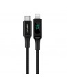 Acefast cable MFI USB Type C - Lightning 1.2m, 30W, 3A black (C6-01 Black)