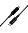 Acefast cable MFI USB Type C - Lightning 1.2m, 30W, 3A black (C6-01 Black)
