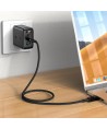 Acefast cable MFI USB Type C - Lightning 1.2m, 30W, 3A black (C6-01 Black)