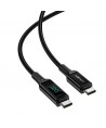 Acefast C6-03 Black USB-C - USB-C PD QC cable 100W 5A 480Mb/s 2m - black