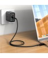 Acefast C6-03 Black USB-C - USB-C PD QC cable 100W 5A 480Mb/s 2m - black