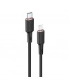 Acefast cable MFI USB Type C - Lightning 1.2m, 30W, 3A black (C2-01 black)