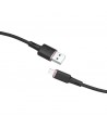 Acefast cable MFI USB - Lightning 1.2m, 2.4A black (C2-02 black)