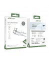 Acefast C2-03-CC USB-C - USB-C PD QC cable 60W 3A 480Mb/s 1.2m - white