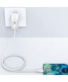 Acefast C2-03-CC USB-C - USB-C PD QC cable 60W 3A 480Mb/s 1.2m - white