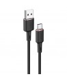 Acefast USB cable - USB Type C 1.2m, 3A black (C2-04 black)
