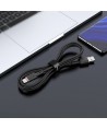 Acefast USB cable - USB Type C 1.2m, 3A black (C2-04 black)
