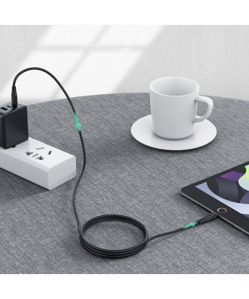 Acefast C3-01 Lightning - USB-C PD cable 30W 3A 480Mb/s 1.2m - white