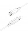 Acefast USB cable - USB Type C 1.2m, 3A white (C3-04 white)