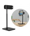 Acefast telescopic phone and tablet holder (135-230mm wide) for the desk 360 ° black (E4 black)