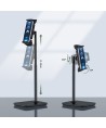 Acefast telescopic phone and tablet holder (135-230mm wide) for the desk 360 ° black (E4 black)