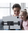 Acefast telescopic phone and tablet holder (135-230mm wide) for the desk 360 ° black (E4 black)